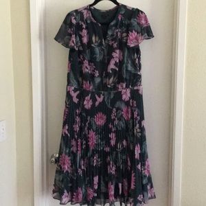 Ann Taylor floral midi dress